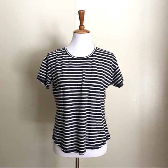 Madewell Tops - Madewell • Whisper Cotton Tee, Morelia Stripe